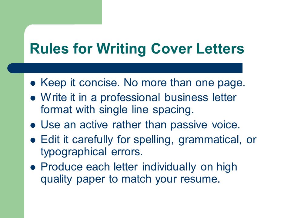 What Are The Basic Rules For Writing A Covering Letter Best Pictures Modern