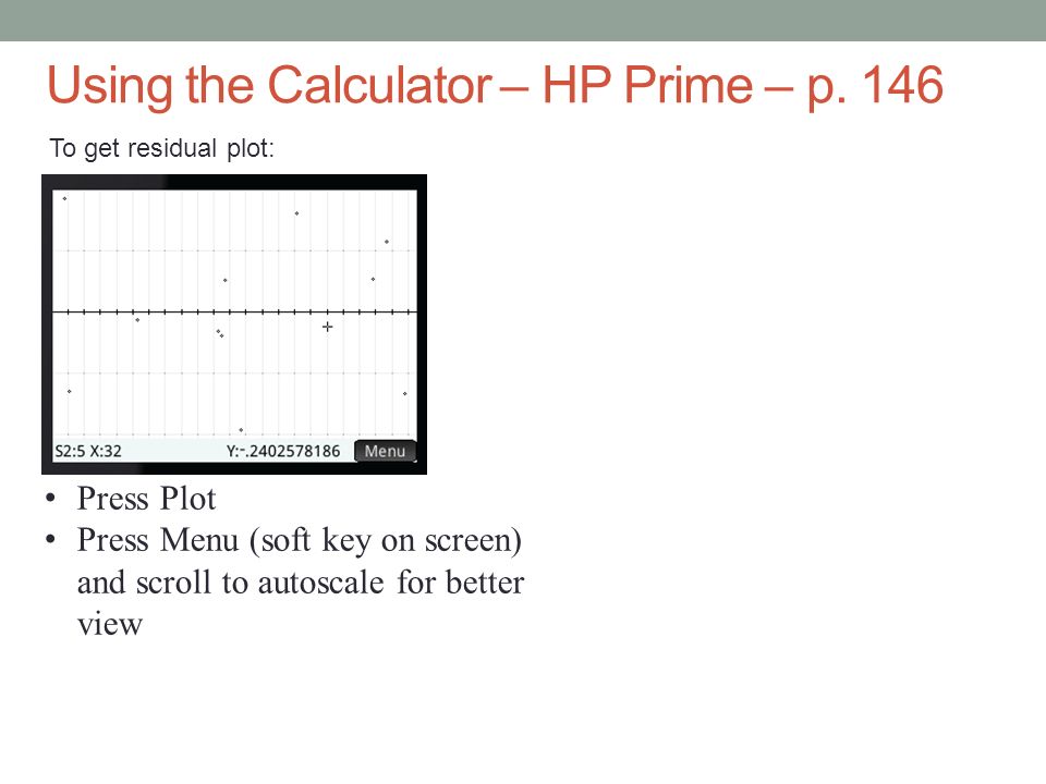 how to plot a residual plot on ti 84 online