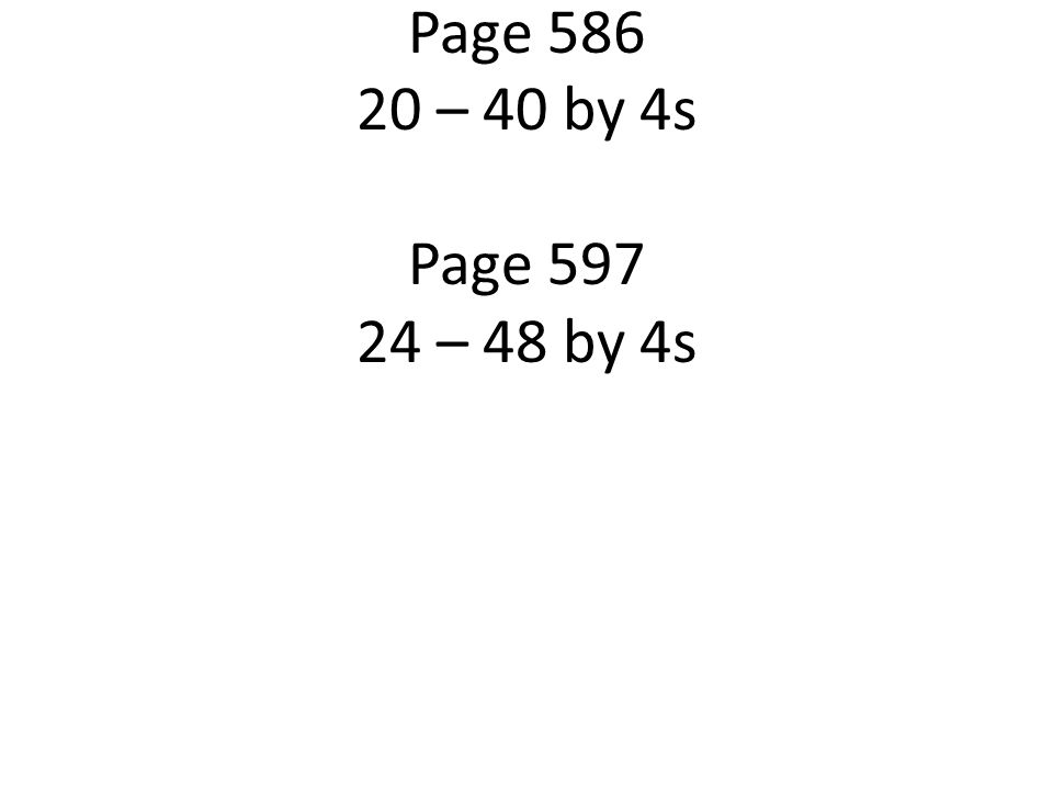 Page – 40 by 4s Page – 48 by 4s