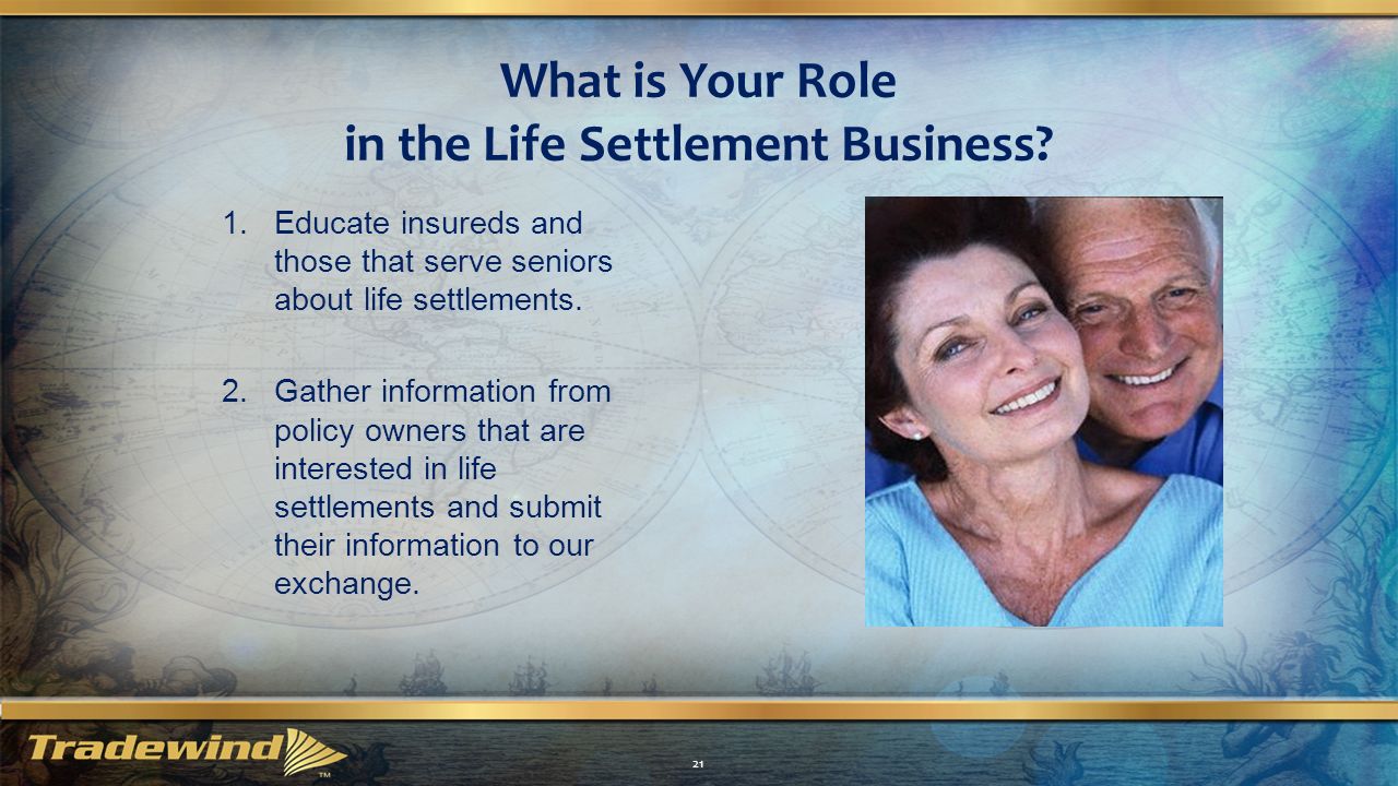 What is Your Role in the Life Settlement Business.