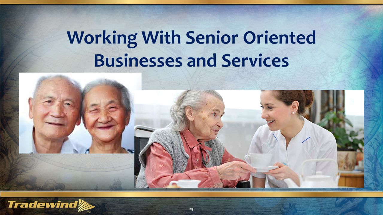 Working With Senior Oriented Businesses and Services 29