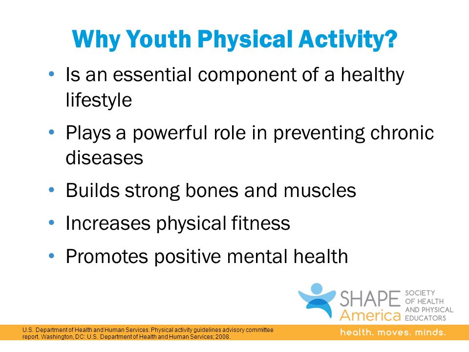 Why Youth Physical Activity.