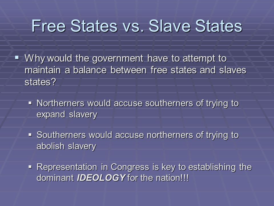 Free States vs.