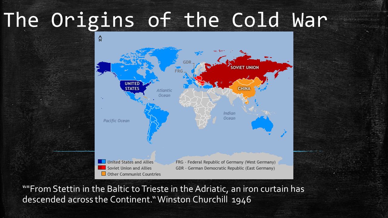 The Iron Curtain is what the origins of the Cold War are 31 The Iron Curtain is what the origins of the Cold War are 38