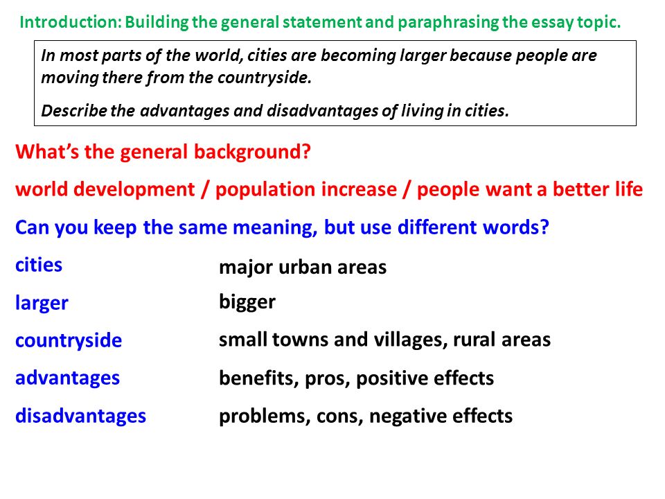 advantages and disadvantages of living in rural and urban areas