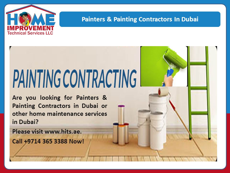 Painters & Painting Contractors In Dubai Are you looking for Painters & Painting Contractors in Dubai or other home maintenance services in Dubai.