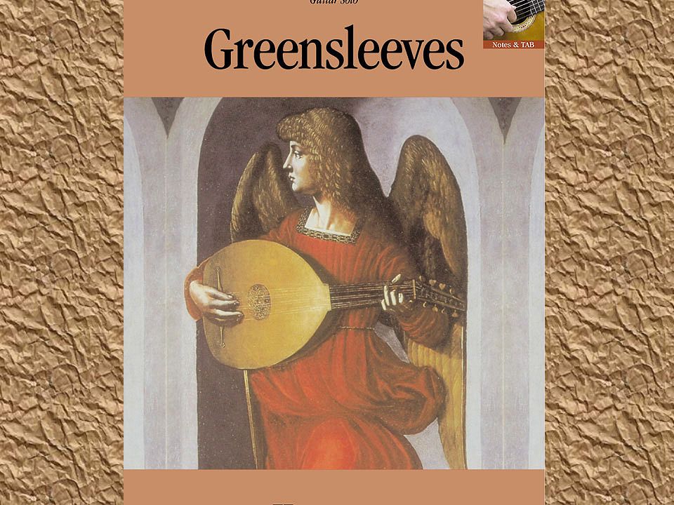 Зеленые рукава на гитаре. Зеленые рукава. Зелёные рукава на гитаре. Greensleeves Words. Greensleeves картинки.