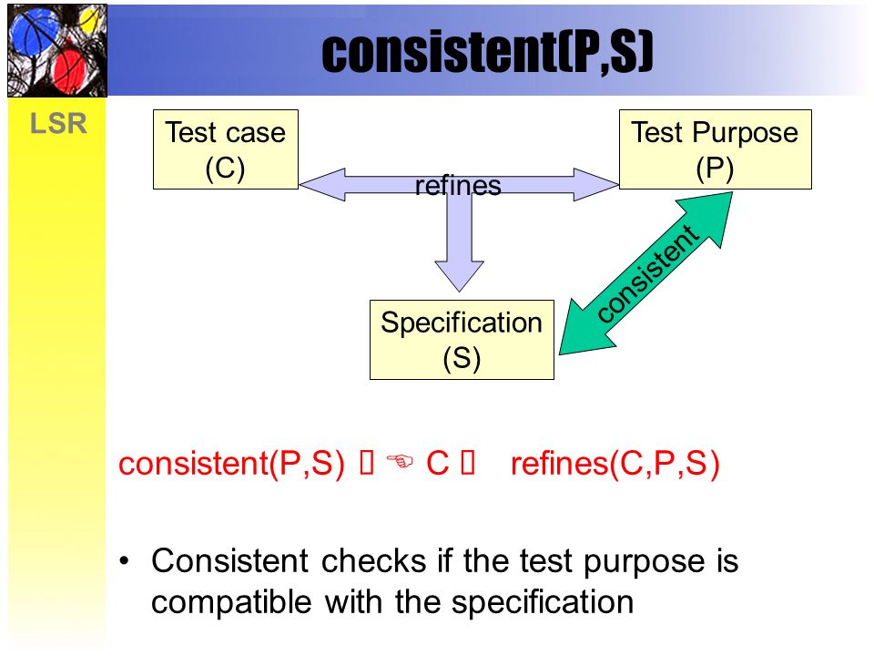 Lsr Test Purposes Adapting The Notion Of Specification To Testing Yves Ledru L Du Bousquet P Bontron O Maury C Oriat M L Potet Lsr Imag Grenoble Ppt Download