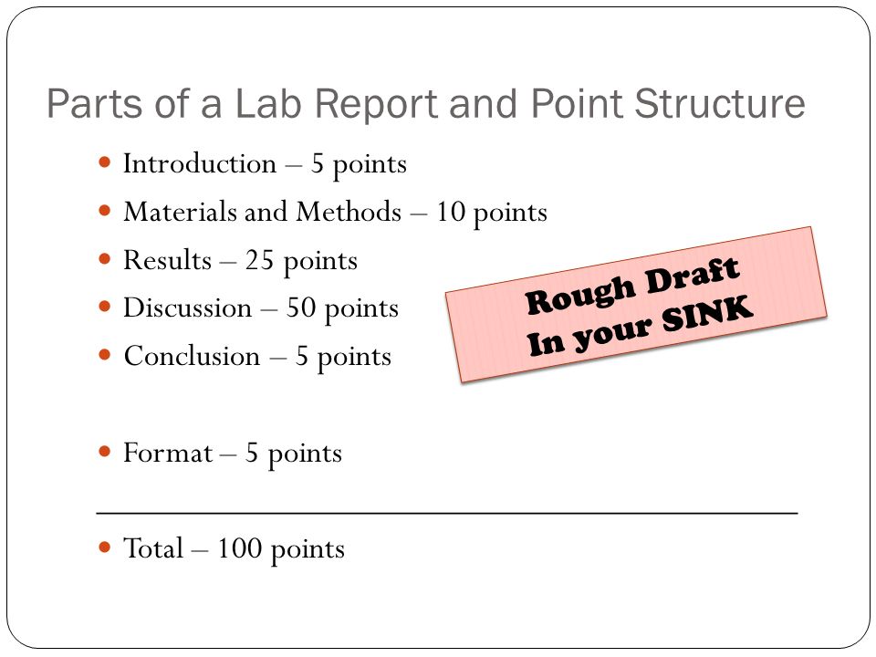 chemical reactions lab report introduction