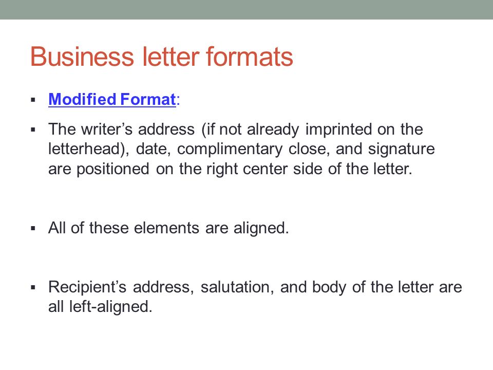 Technical Writing November 8 Today Business Letters Ppt Download