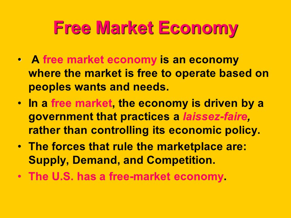 free market economy vs command economy