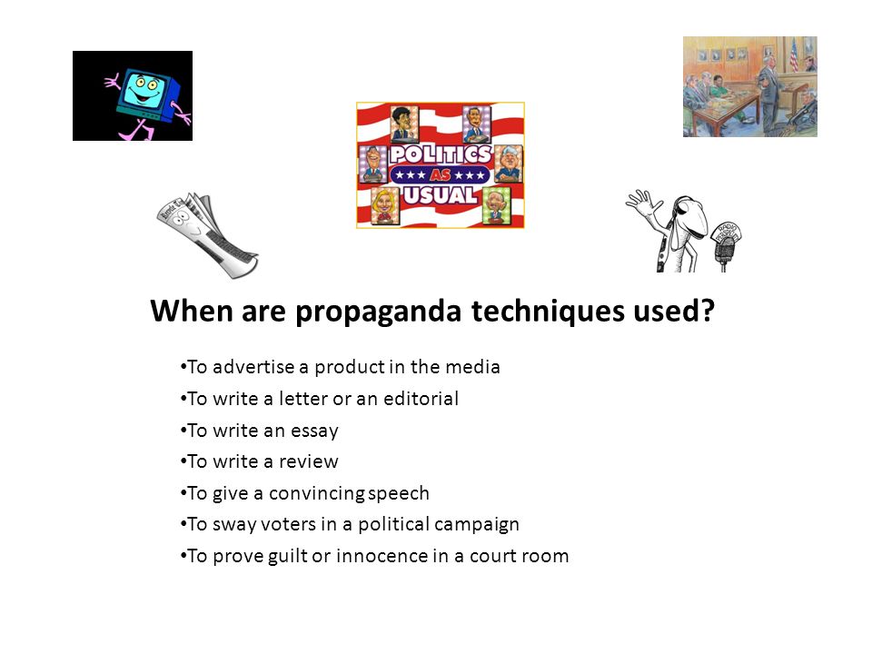 PROPAGANDA Tools of Persuasion PROPAGANDA Tools of Persuasion What are the  tools of persuasion? Why are they used? When are they used? How can they  be. - ppt download