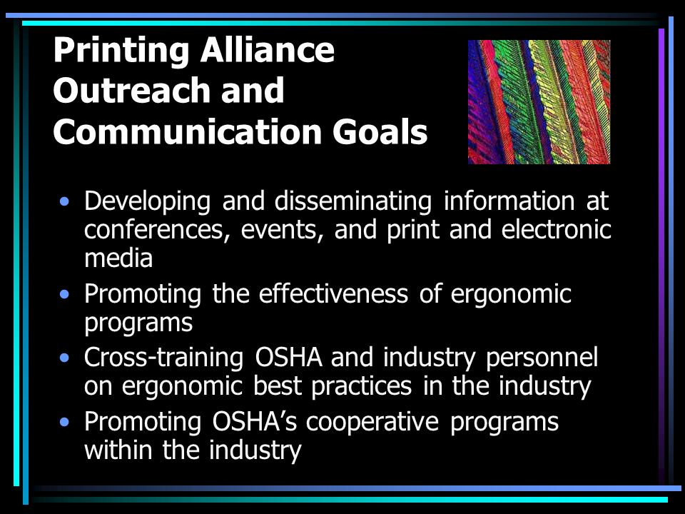 the printing alliance and cooperative programs paula o white
