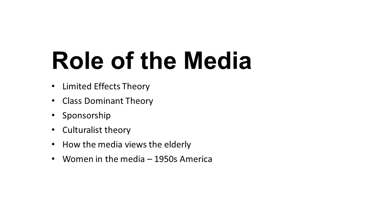 culturalist theory mass media
