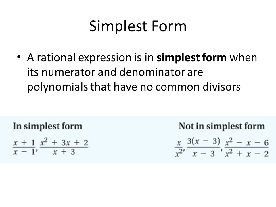 simplest form rational expression examples
Rational Expressions Chapter 11-11, page 11 St. Augustine ... simplest form rational expression examples
Rational Expressions Chapter 11-11, page 11 St. Augustine ...