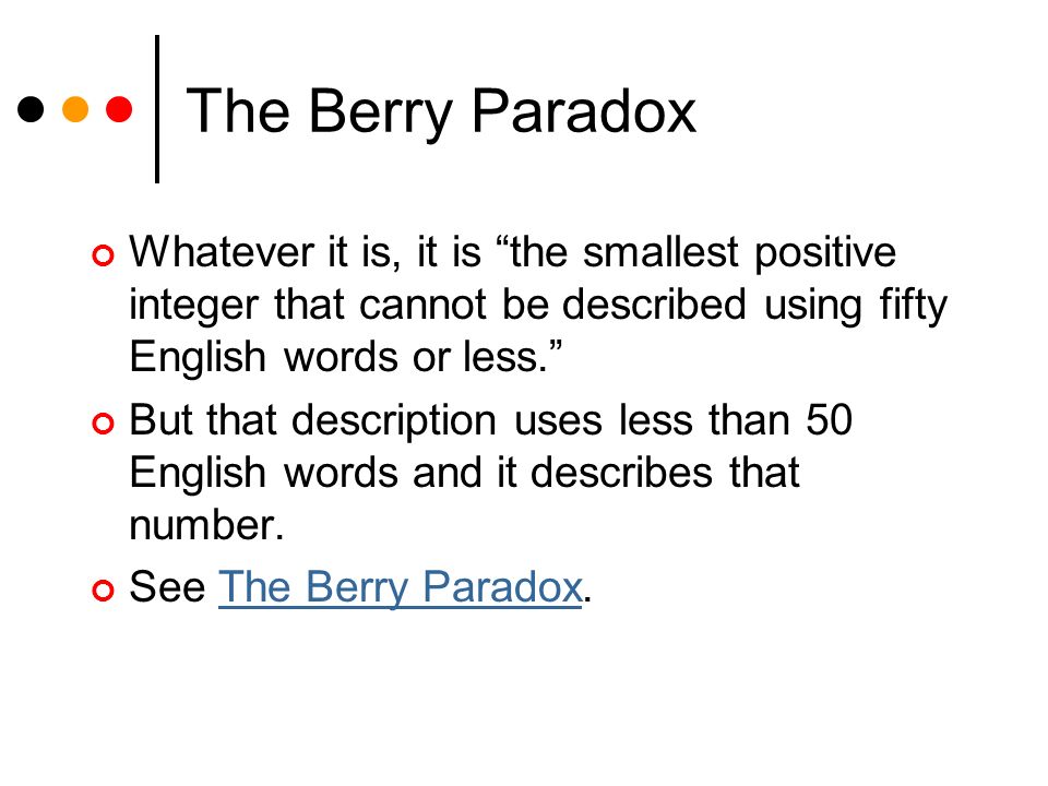 Russell S Paradox And The Halting Problem Lecture 24 Section 5 4 Wed Feb 23 Ppt Download Russell S Paradox And The Halting Problem Lecture 24 Section 5 4 Wed Feb 23 Ppt Download