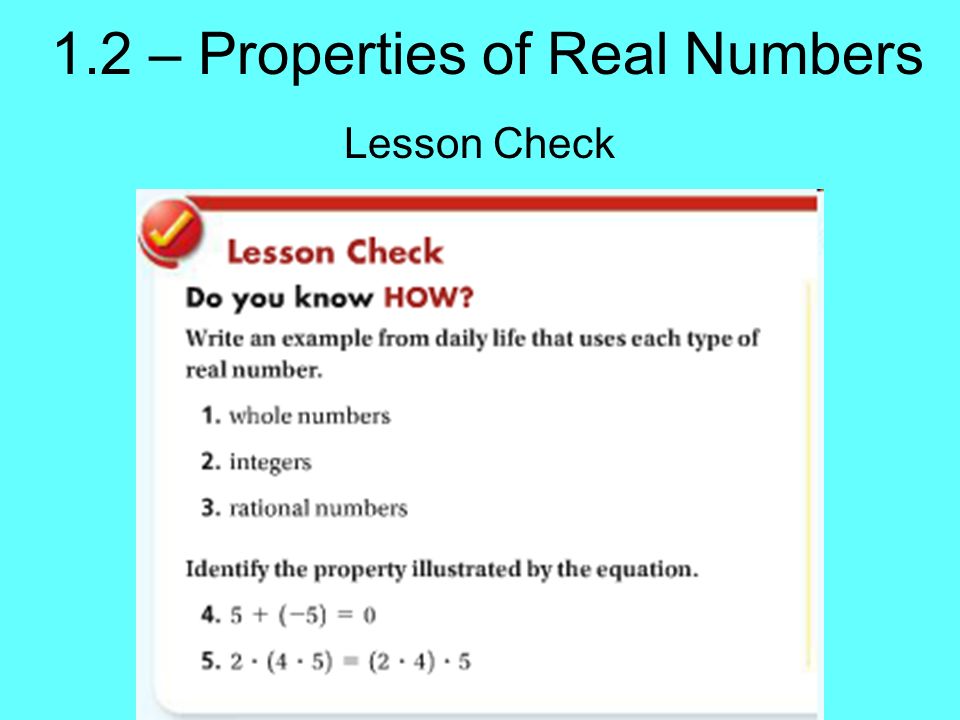 uses of real numbers in daily life