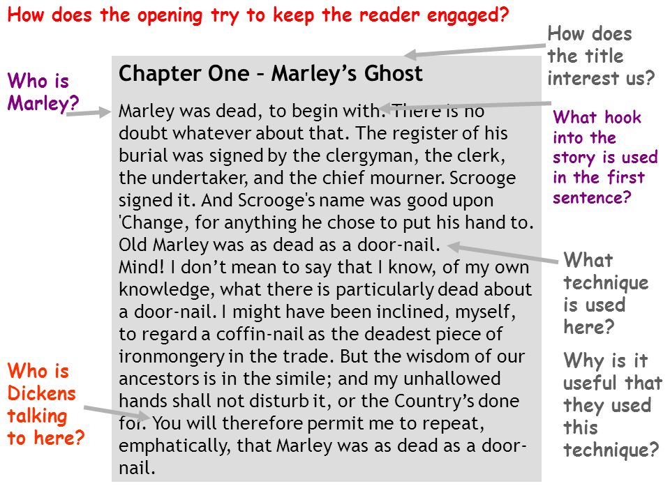 How Does The Opening Engage The Reader 1 What Do You Already
