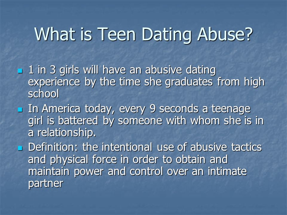 Teenage dating abuse artikelen Liverpool speed dating evenementen