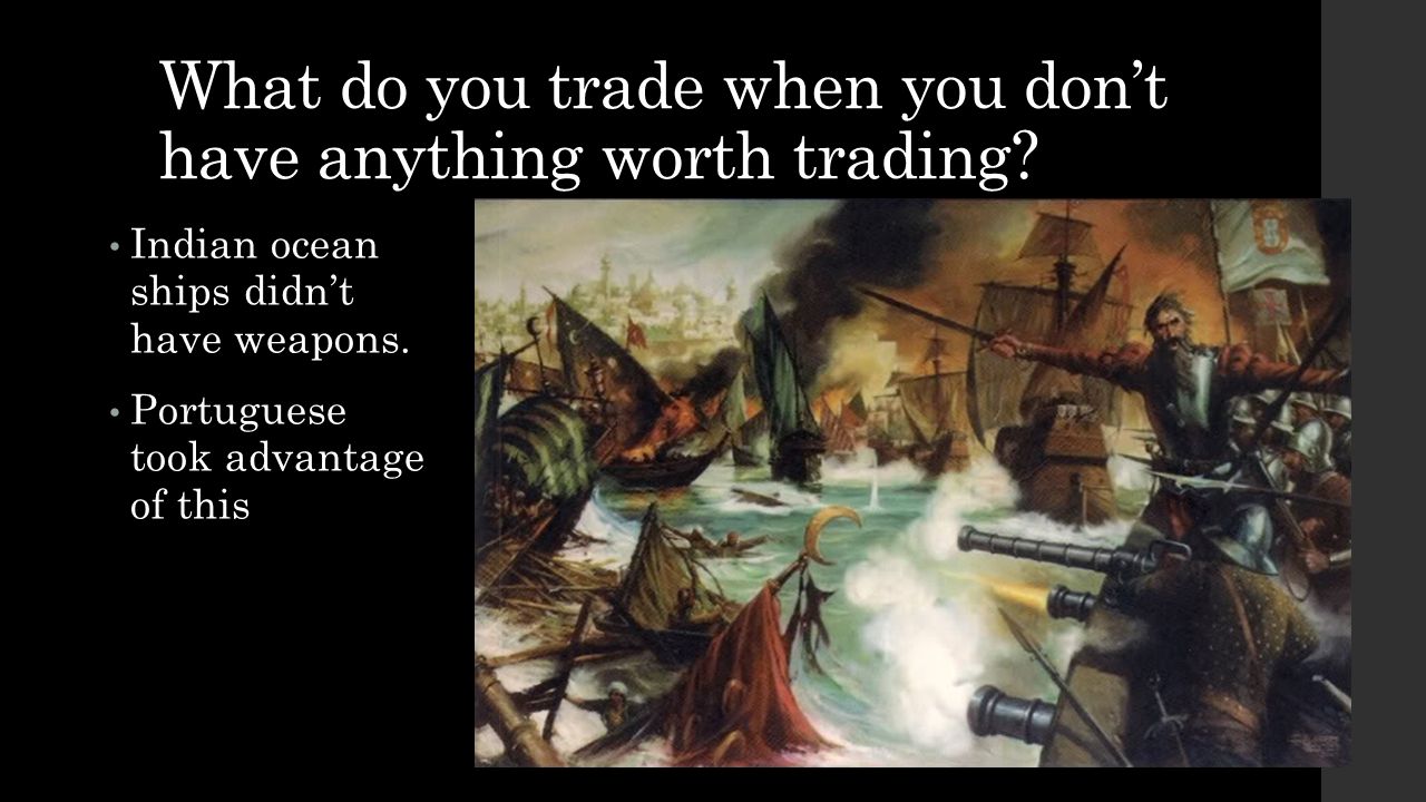 What do you trade when you don’t have anything worth trading.