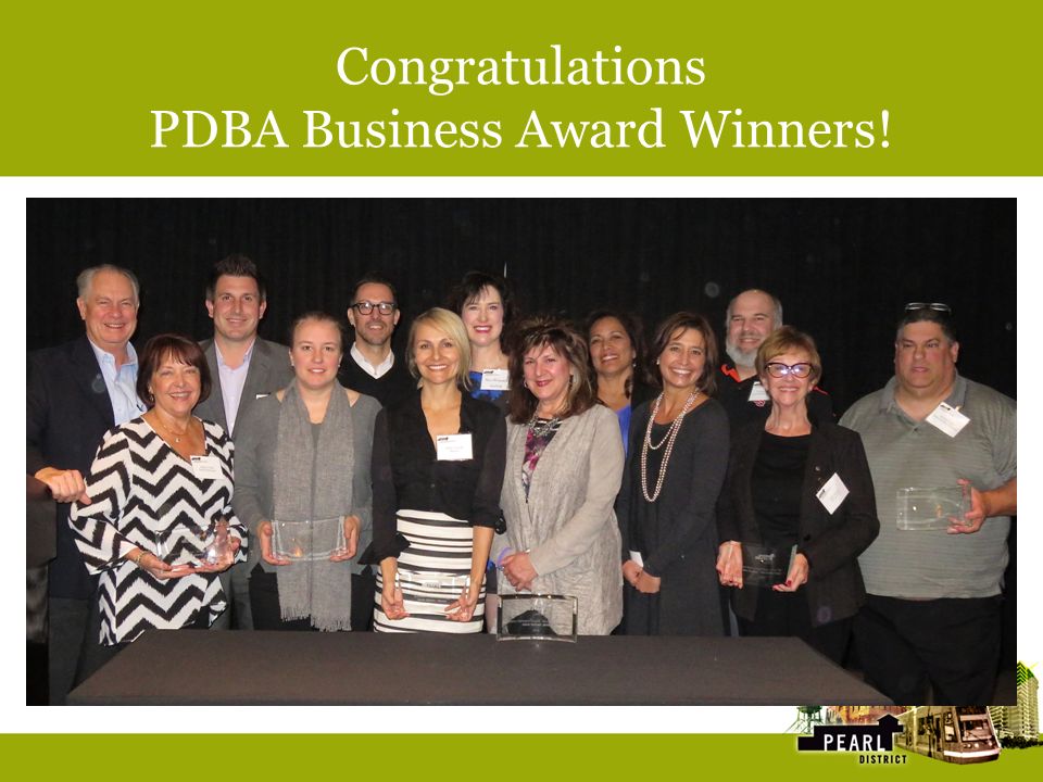 Congratulations PDBA Business Award Winners!