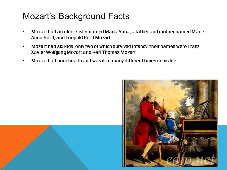 the life of mozart