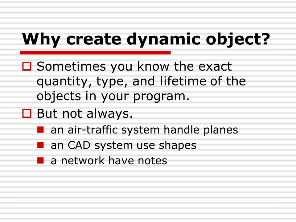 C dynamic type