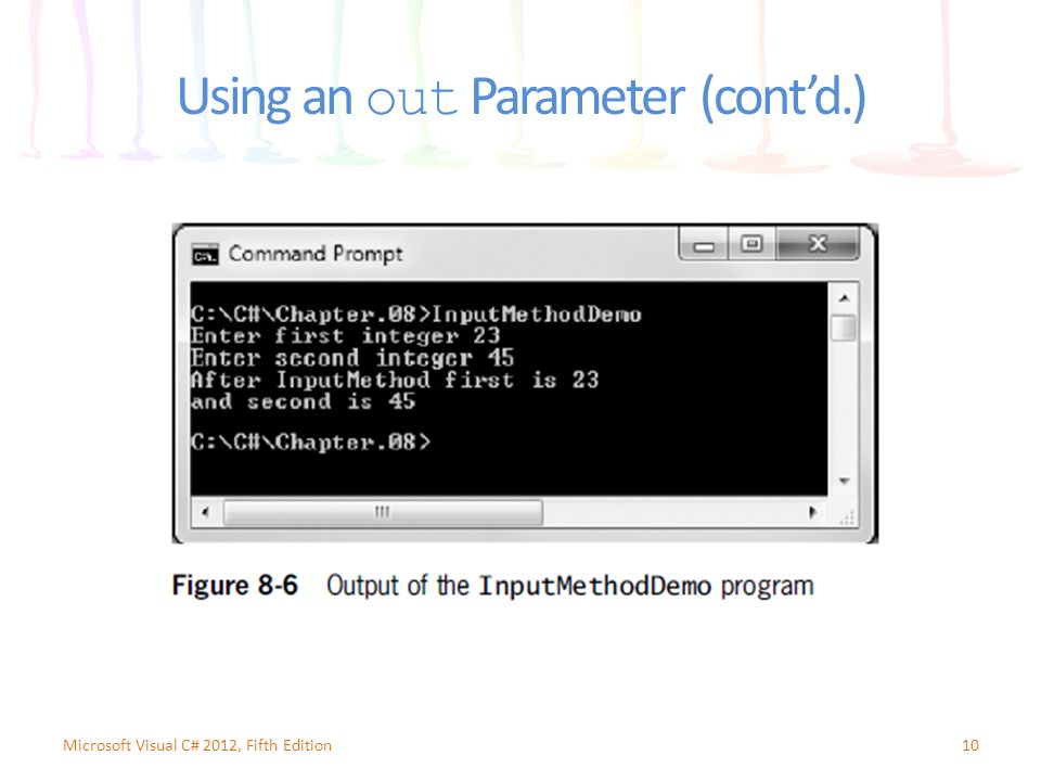 c# out parameter
