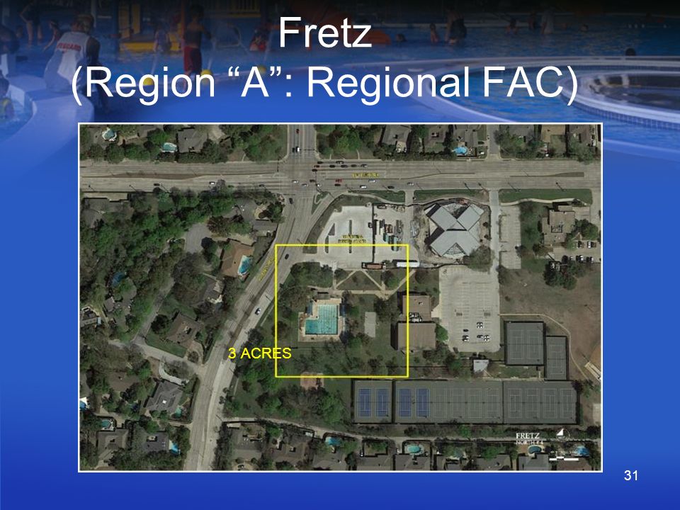 Fretz (Region A : Regional FAC) 3 ACRES 31