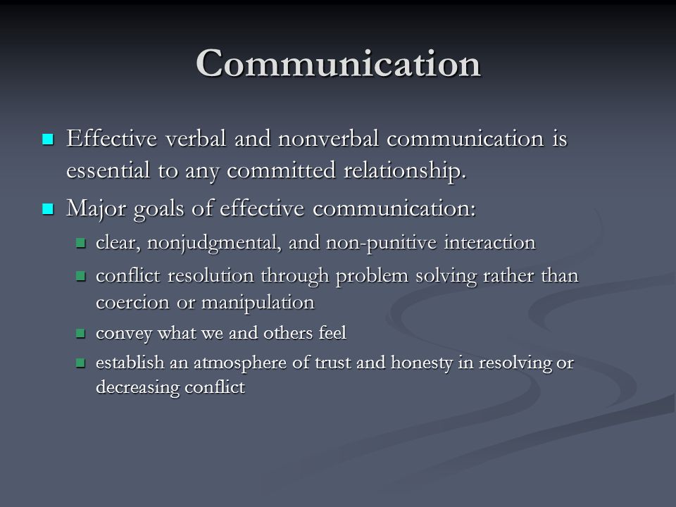 role of effective communication and interpersonal interaction