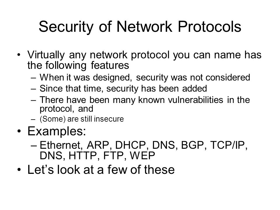 Foundations of Network and Computer Security J J ohn Black CSCI 6268 ...