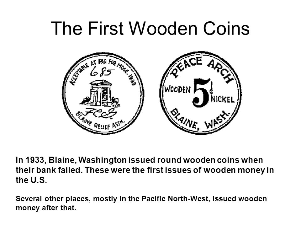 A Brief History of Wooden Nickels A Presentation by Kenneth Swab To The  Montgomery County Coin Club November 10, ppt download