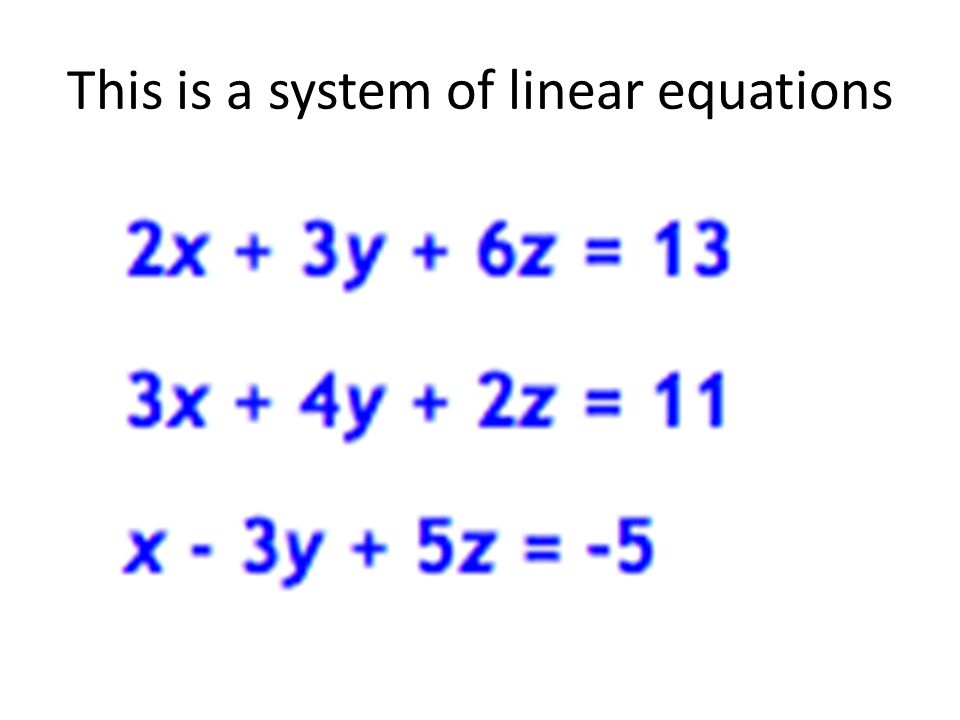 AS91587 Simultaneous Equations. In mathematics, a system of linear ...