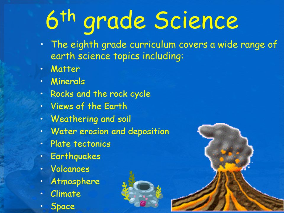 science research topics for 6th graders