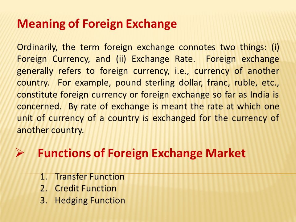 Meaning Of Forex Currency Exchange Rates - 