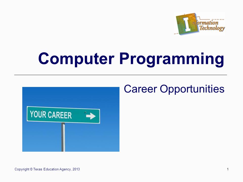 copyright texas education agency computer programming career computer programmers careers