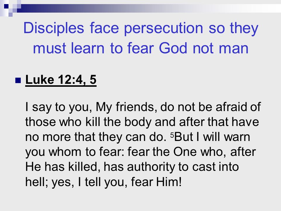 Warnings And Encouragement For Disciples Luke 121 12