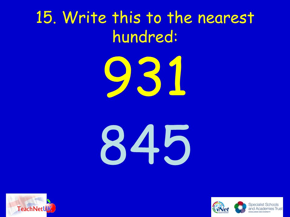 Rounding Up And Down Mental Mathematics Starters Activity 3b Ppt Download