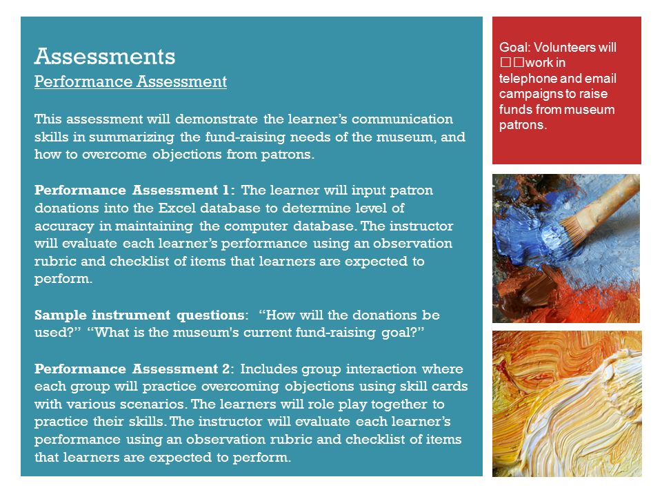 assessments diagnostic testing this is a short test to determine the