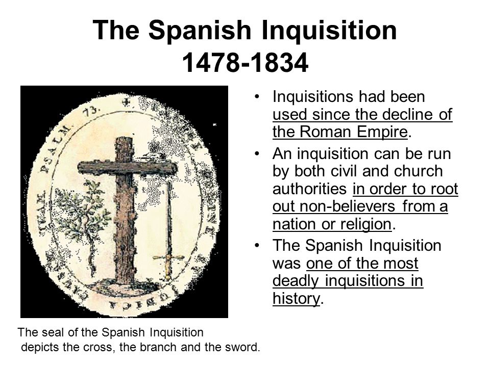 Реферат: The Spanish Inquisition And Christianity Essay Research