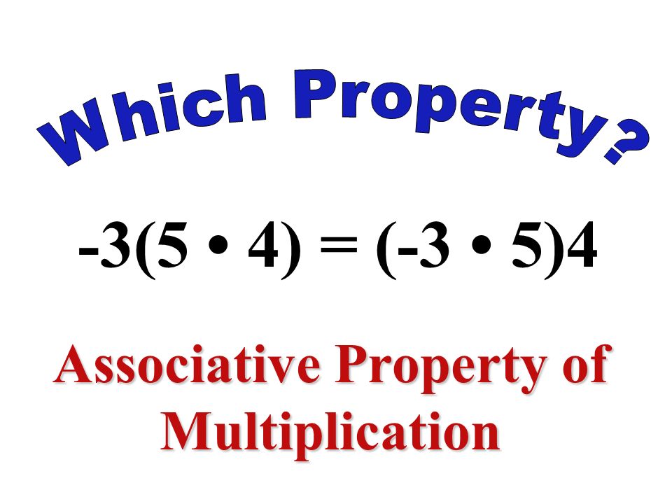 (5 + 4)9 = Distributive Property