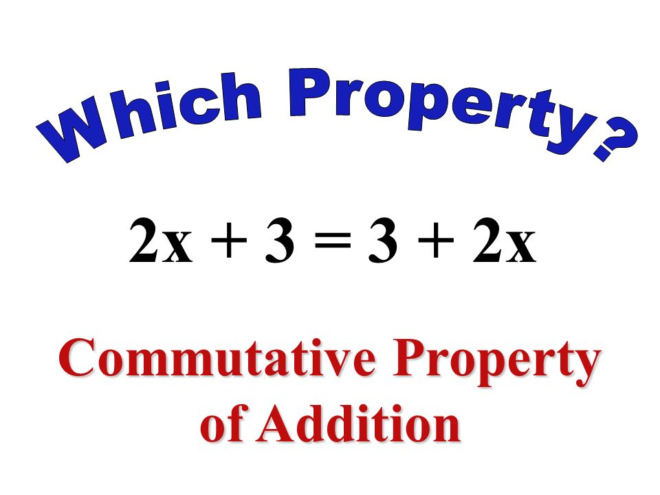 6(3 – 2n) = 18 – 12n Distributive Property