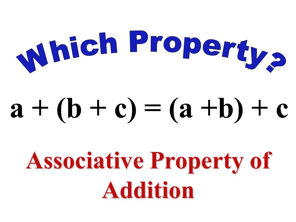 a(b + c) = ab + ac Distributive Property