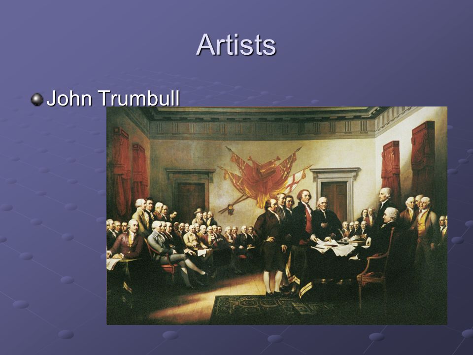 Artists John Trumbull