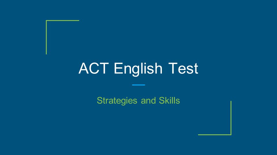 ACT English Test Strategies And Skills ACT English Test 75 Questions act-english-test-strategies-and-skills-act-english-test-75-questions