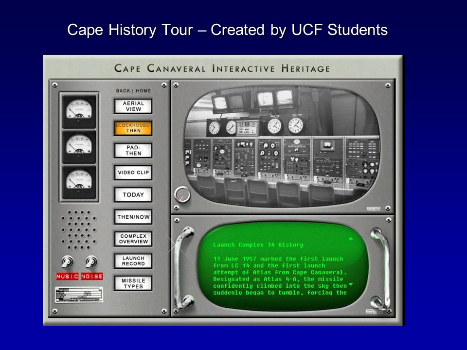 Cape History Tour – Created by UCF Students