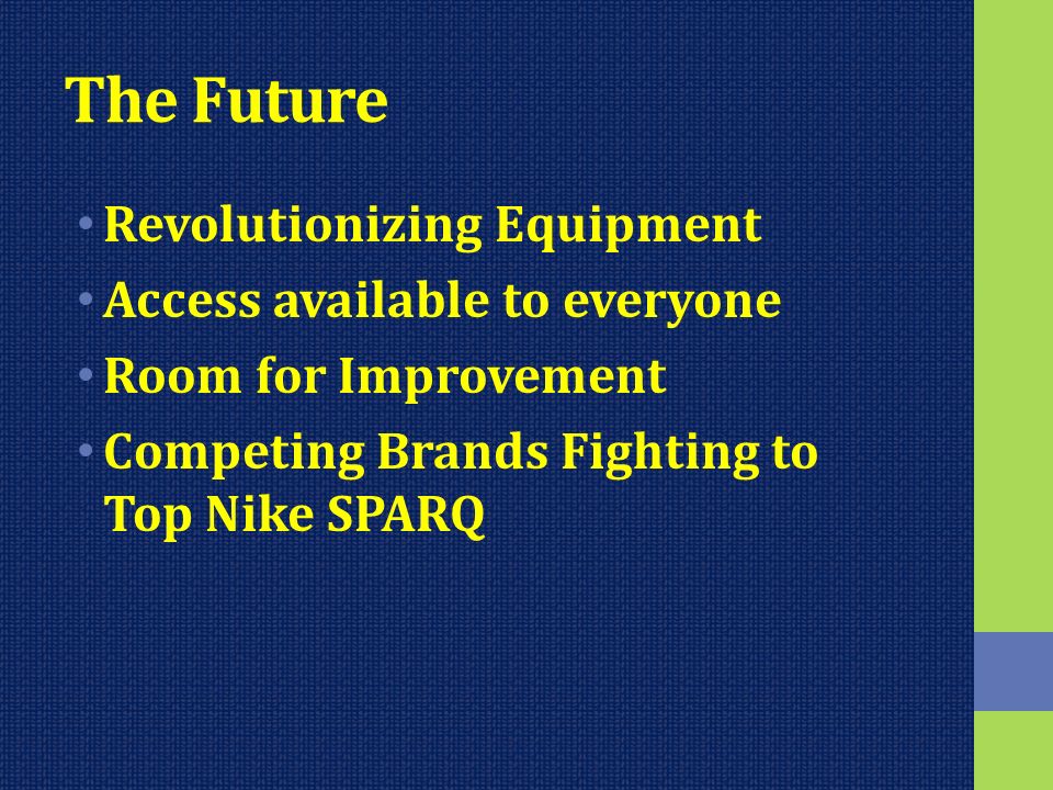 NIKE SPARQ Clarence Reyes. Why is it Interesting? The World of Sports. -  ppt download