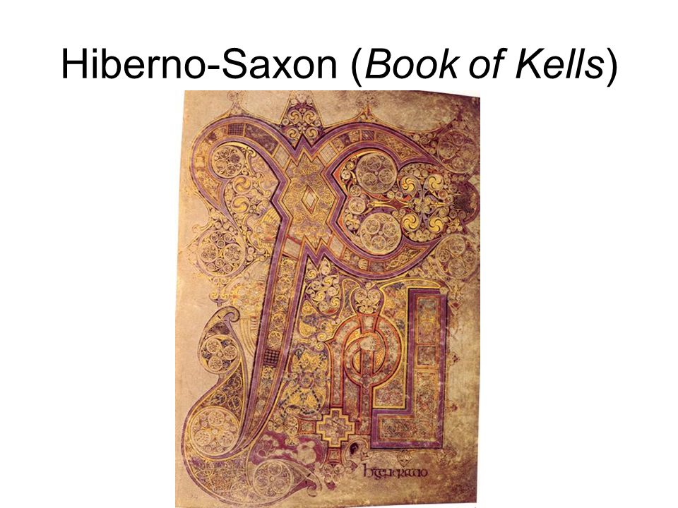 Hiberno-Saxon (Book of Kells)