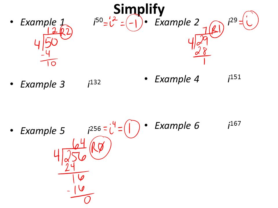 Complex Numbers Essential Question How Do You Perform Operations On Complex Numbers Demonstrated In Writing On A Summary At The End Of The Notes Ppt Download