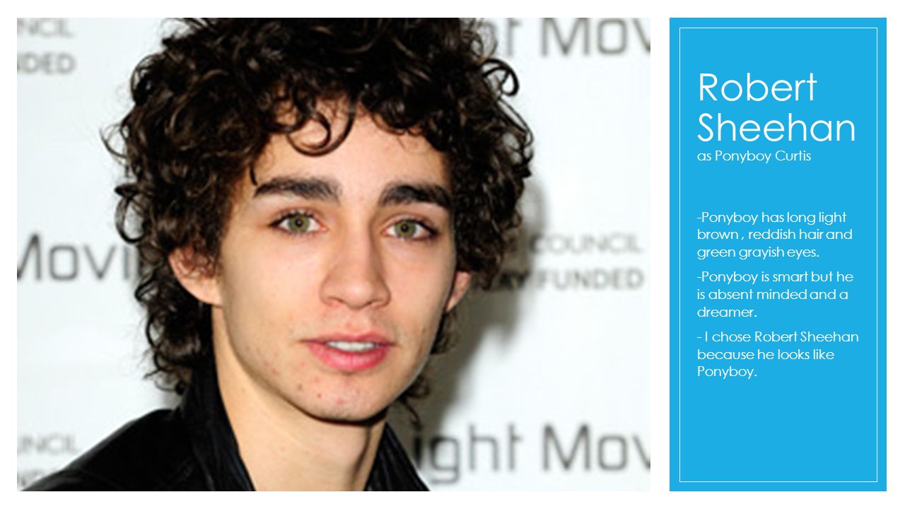 The Outsiders Casting Call By Kayla Gonzalez Robert Sheehan As